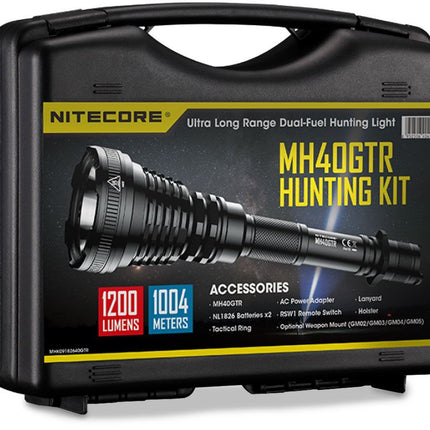 NITECORE MH40GTR 1200 LUMENS HUNTING KIT