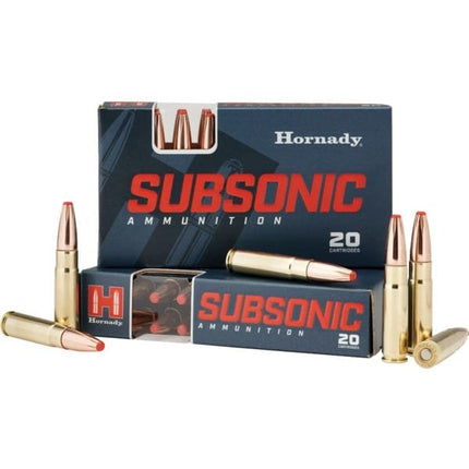 HORNADY 300BLK 190G SUB-X - 20PK