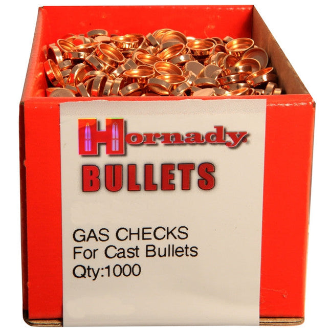 HORNADY 30 CAL GAS CHECKS - 1000 PK