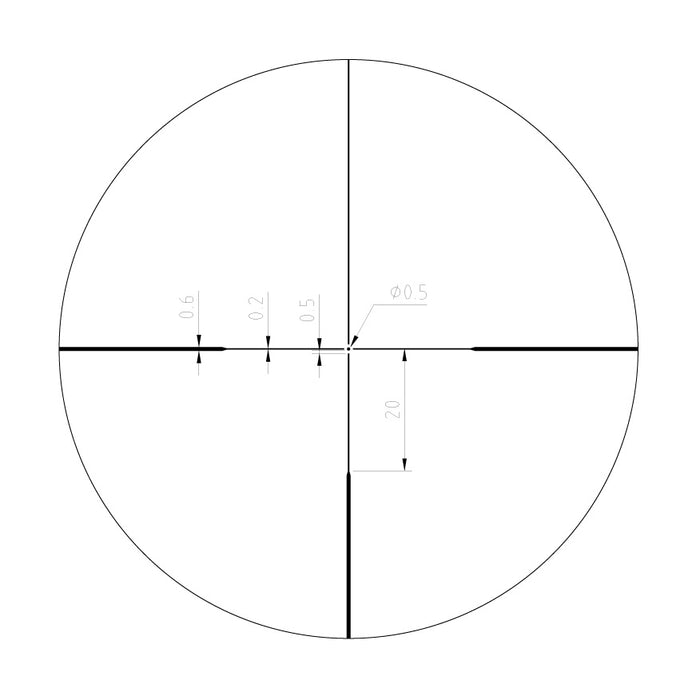 RITON OPTICS 1 PRIMAL 4-12X50 FIRE DOT (RDH RETICLE)