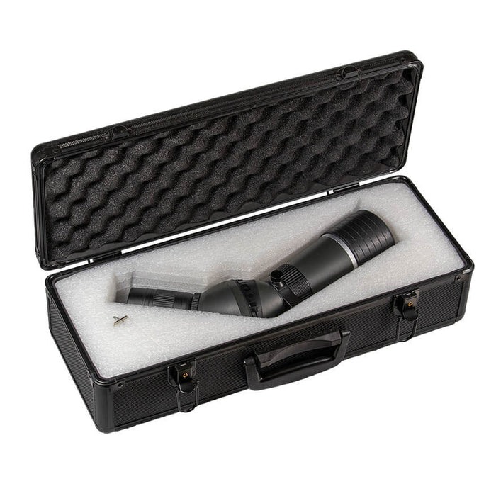 RITON OPTICS 5 PRIMAL 15-45x60 ANGLED SPOTTING SCOPE (WITH HARD CASE)