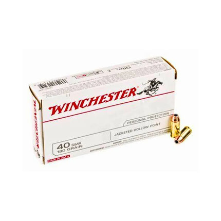 WINCHESTER 40 S&W 180GR JHP - 50PK