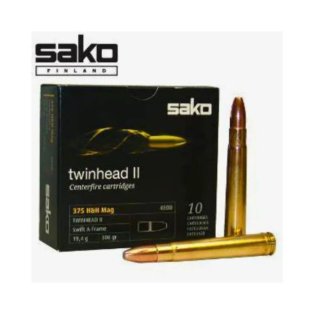 AMMUNITION - SAKO AMMO 375H&H 270GR POWERHEAD BARNES TSX 10PK EXTREME OUTDOOR SPORTS