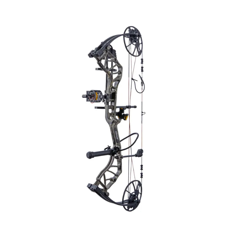 BEAR LEGIT MAXX READY TO HUNT RH COMPOUND BOW 10-70LBS MOSSY OAK ROOTS/BLACK