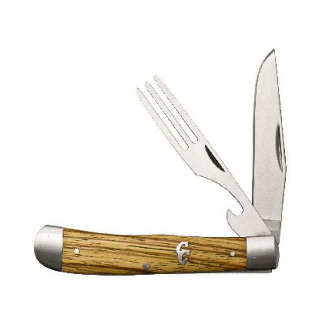 CATTLEMANS CUTLERY KNIFE CHUCKWAGON TRAPPER 2 BLADE