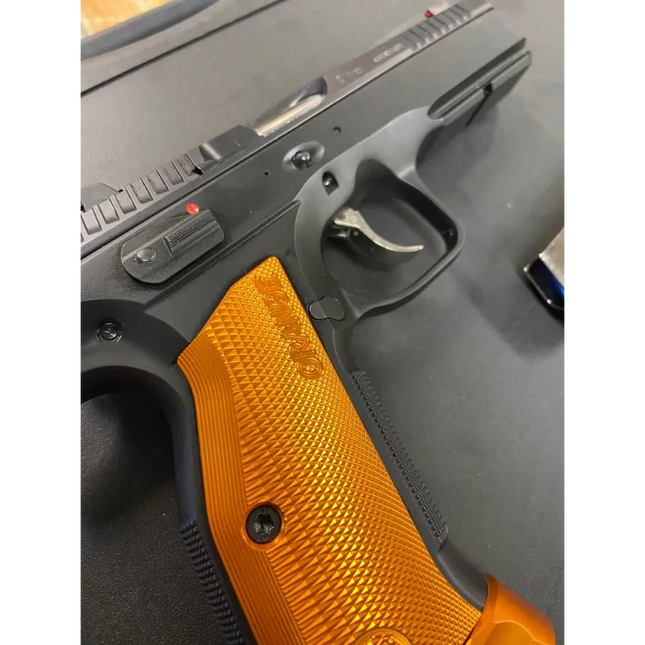 CZ 75 SHADOW 2 9MM 120MM ORANGE , 2 S/MAFGS 10RND MAG