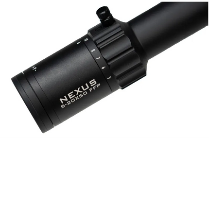 ELEMENT OPTICS NEXUS 5-20-50 FFP MRAD APR-1C RETICLE