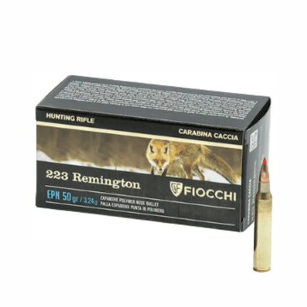 FIOCCHI 223 REM 50GR VMAX 50GR POLYMER TIP - 50PK