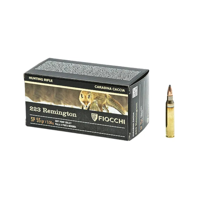 FIOCCHI 223REM 55GR SP - 50PK