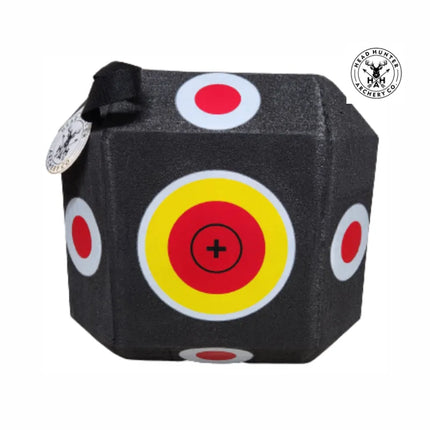 HEADHUNTER ARCHERY SELF HEALING CUBE BROADHEAD TARGET - CIRCLE