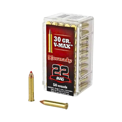 HORNADY 22 WMR 30GRV-MAX - 50PK