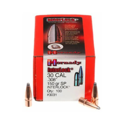 HORNADY PROJ INTERLOCK (CALIBRE VARIANTS AVAILABLE)