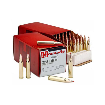 HORNADY AMMO 223 REM 55 V-MAX (50 PACK)