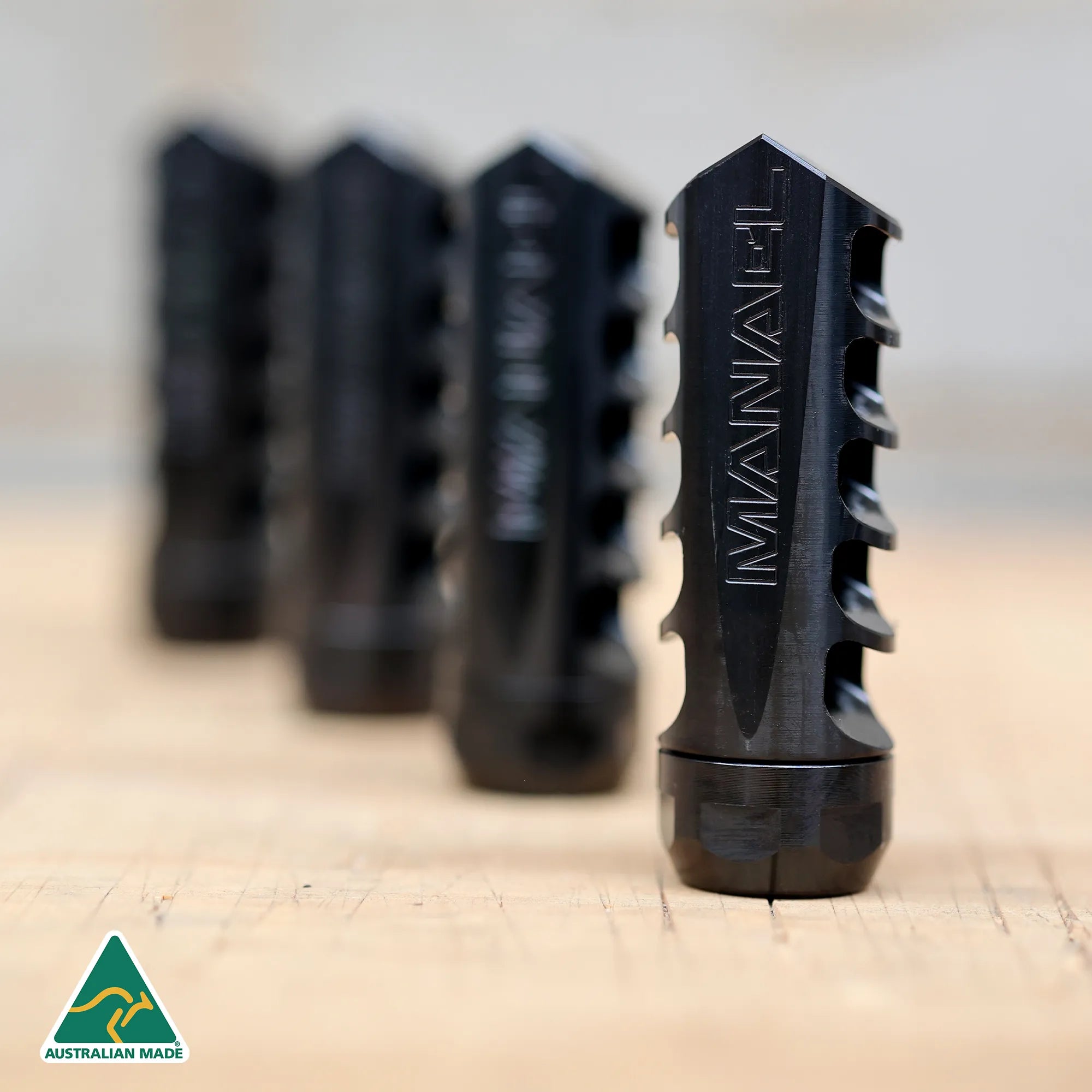 MANAEL GEN 2 SELF TIMING MUZZLE BRAKE - 30 CAL 5/8x24 BLACK