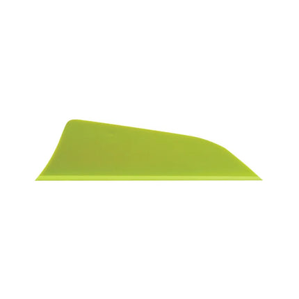 MAX HUNTER VANES 2.1" BRIGHT GREEN - 100PK