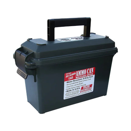 MTM AMMO CAN TALL 30CAL BLK