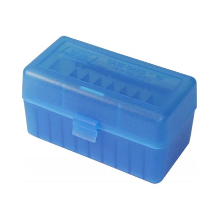 MTM RIFLE AMMO BOX BLUE SML