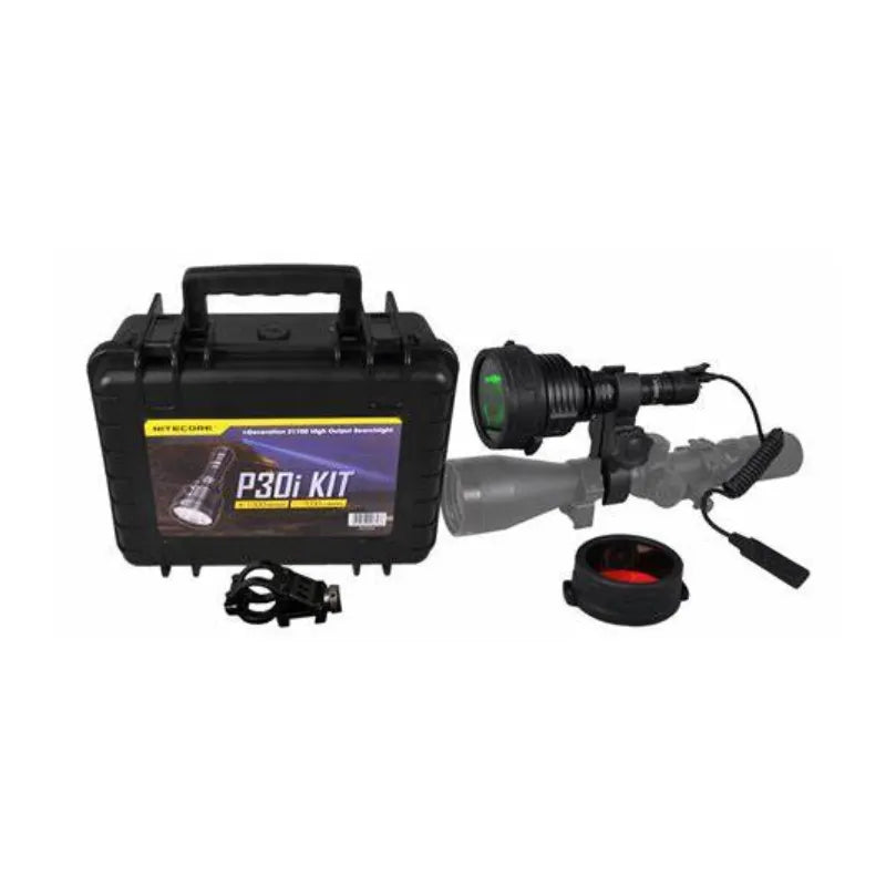 NITECORE P30I LED TORCH HUNTING KIT