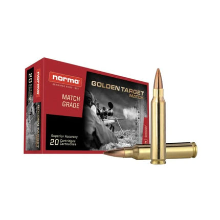 NORMA AMMO 223REM 69GR GOLDEN TARGET MATCH