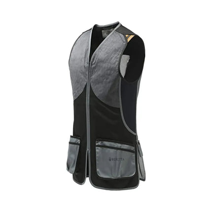 CLOTHING - BERETTA DT11 MICROSUEDE SLIDE VEST BLACK XL EXTREME OUTDOOR SPORTS