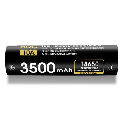 SPERAS PB35 BATTERY - 3500MAH 18650 LITHIUM BATTERY WITH 10A HDC