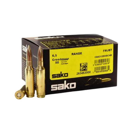 SAKO 6.5 CREEDMOOR 144GR RANGE SPEEDHEAD FMJ - 50RND PKT