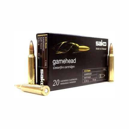 SAKO  223 55GR GAME HEAD 50RND PACKET