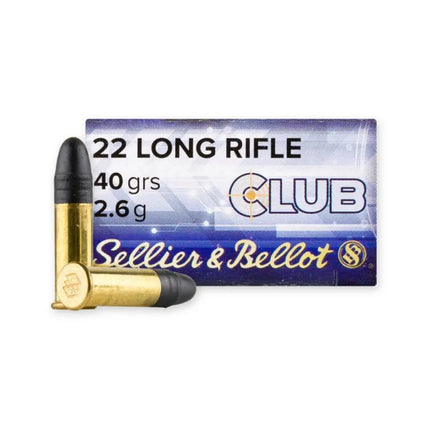 SELLIER & BELLOT 22LR CLUB 40GR LRN