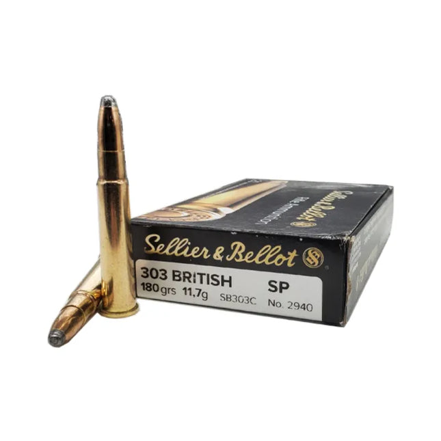 SELLIER & BELLOT 303 BRITISH 180GR SP