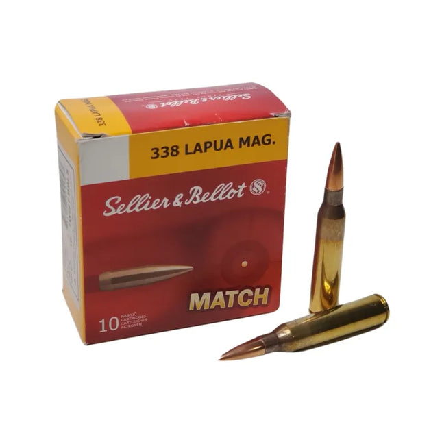 SELLIER & BELLOT 338 LAPUA MAG 250GR HPBT 10PK PRECISION RIFLE