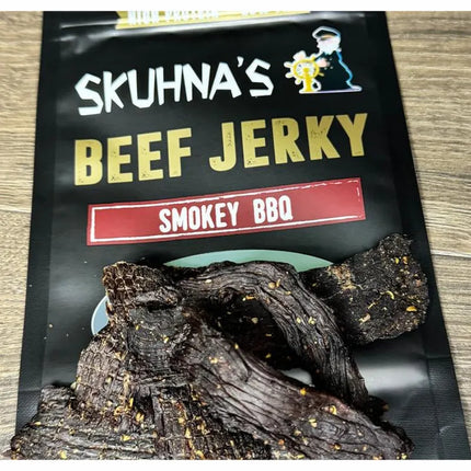 SKUHNAS BEEF JERKY - SMOKEY BBQ 50GR