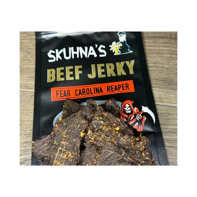 SKUHNAS BEEF JERKY - FEAR CAROLINA REAPER 50GR