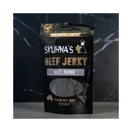 SKUHNAS BEEF JERKY - WHITE PEPPER 50GR