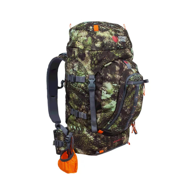 STONEY CREEK MOHAKA 40L + 10L BACKPACK - TUATARA FOREST CAMO