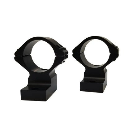 TALLEY 1'' MEDIUM LIGHTWEIGHT ALLOY RINGS BLK TIKKA T3/T3X