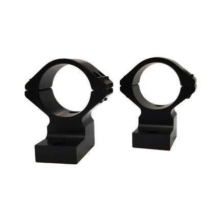 TALLEY RINGS 1" ALLOY LIGHTWEIGHT RINGS - BLACK EX LOW TIKKA T3/T3X