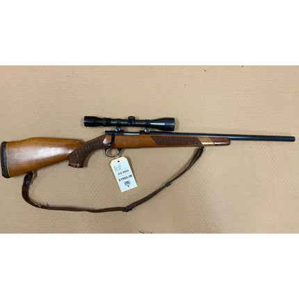 USED SAKO L461 VIXEN 222 MAGNUM WITH KAHLES SCOPE