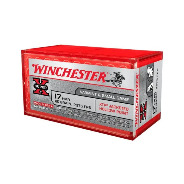 WINCHESTER 17HMR SUPER X 20GR XTP - 50PK