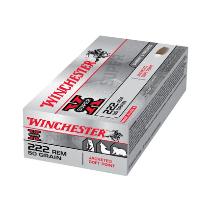 WINCHESTER 222 SUPER X 50G SOFT POINT