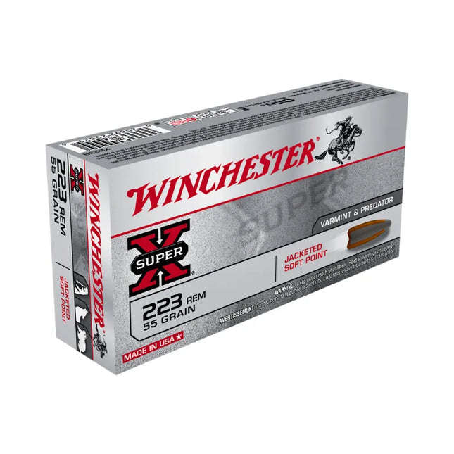 WINCHESTER 223 SX 55GR PSP - 20PK