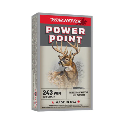 WINCHESTER 243 SX 100GR SP - 20PK