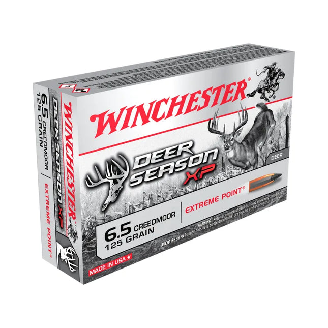 WINCHESTER 6.5 CREEDMOOR 125GR DEER SEASON XP - 200 PER CASE