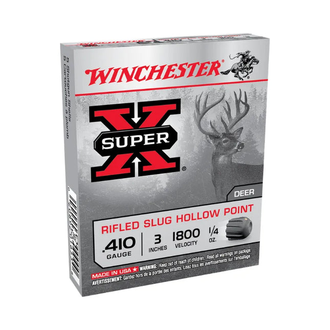 WINCHESTER 410G SX RIFLED SLUGS 3 - 5PK