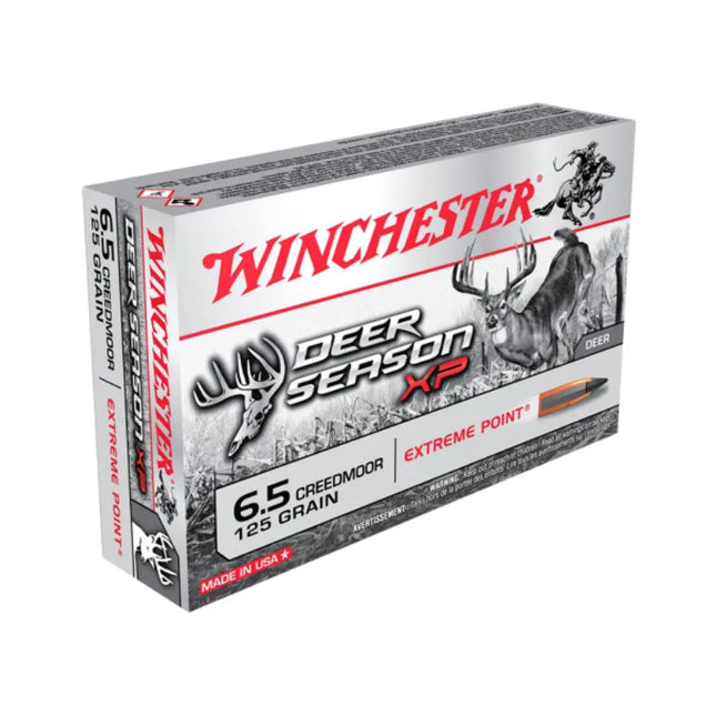 WINCHESTER 6.5 CREEDMOOR 125GR DEER SEASON XP