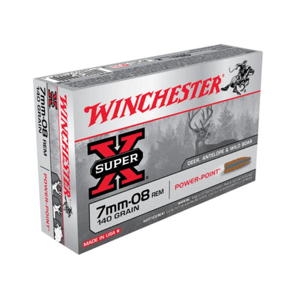 WINCHESTER 7MM-08 SX 140G - 20PK