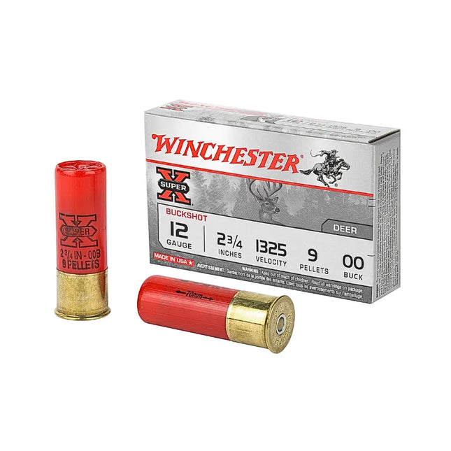 WINCHESTER 12G SX BUCKSHOT # 00SG