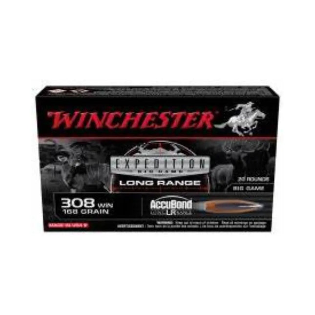 WINCHESTER 308 168GR EXPEDITION BIG GAME ABCT