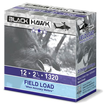 BLACKHAWK AMMO 12 # SG FIELD LOAD 9P