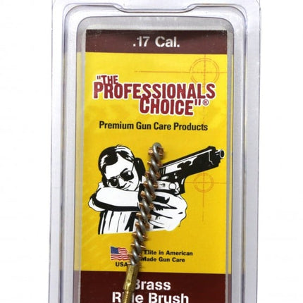 THE PROFESSIONALS CHOICE BRUSH BRASS 17CAL